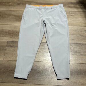 Macade Golf Pants Size 38 Short Slim Fit Performance Jogger Gray